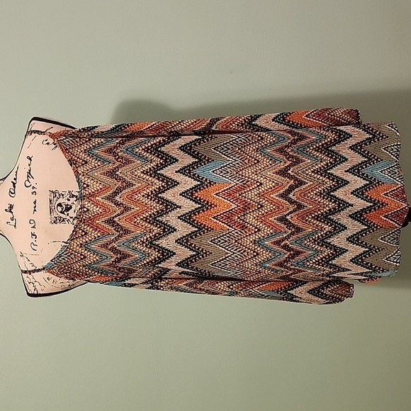 Cold shoulder chevron blouse XL - Picture 3 of 4